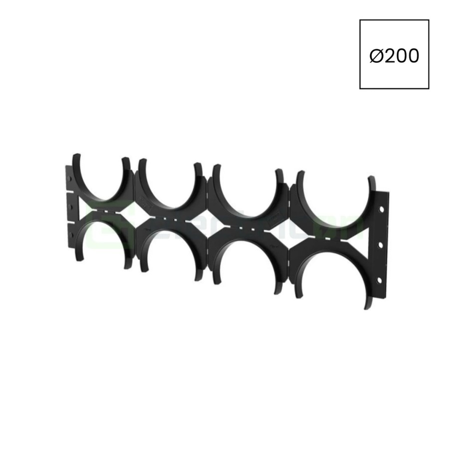 Distanțier montaj copex - Ø200 mm - pentru instalații îngropate, 8 poziții (4x2) - Kouvidis 6121200