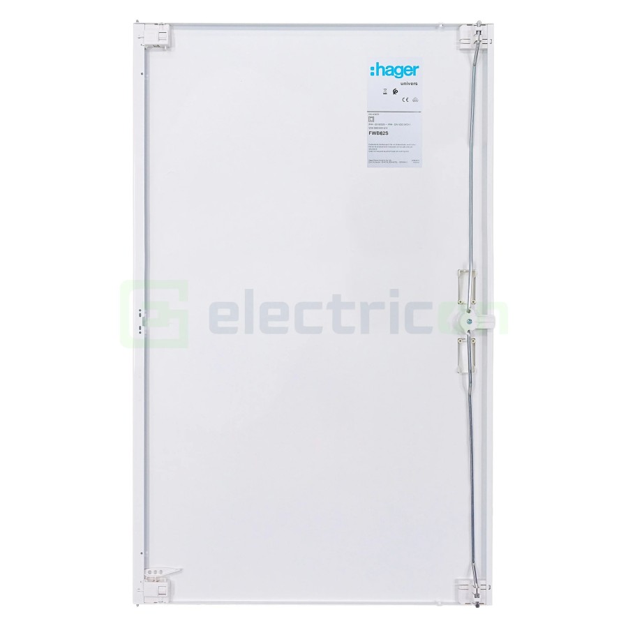 Tablou electric metalic, 144 module, 6X24, aplicat, Hager, Univers, IP44, Hager, FWB62S - Electricon.ro
