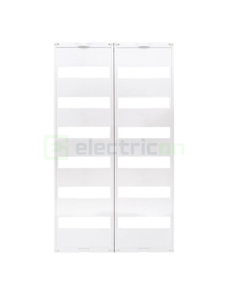 Tablou electric metalic, 144 module, 6X24, aplicat, Hager, Univers, IP44, Hager, FWB62S - Electricon.ro