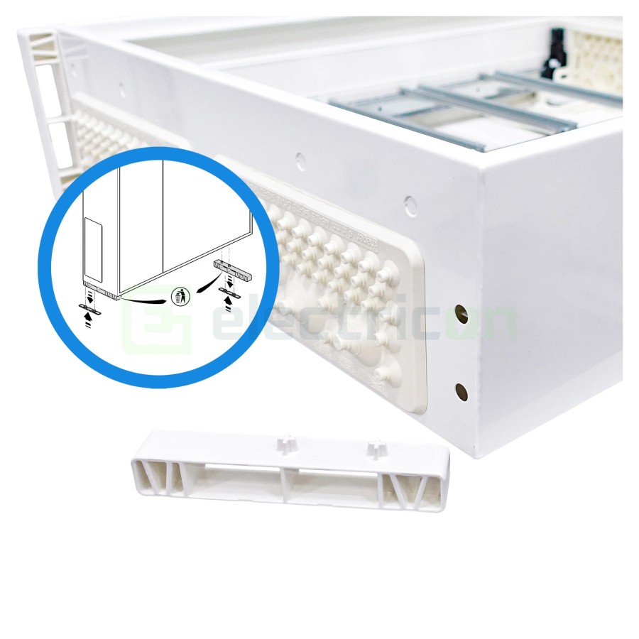 Tablou electric metalic, 144 module, 6X24, aplicat, Hager, Univers, IP44, Hager, FWB62S - Electricon.ro