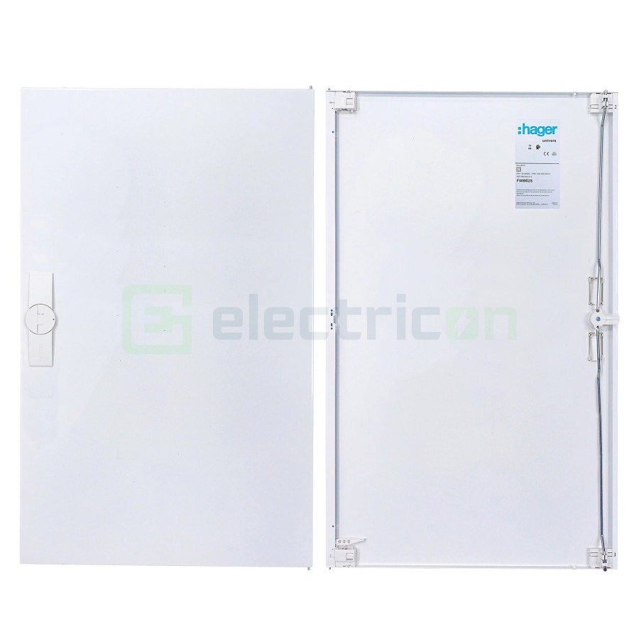 Tablou electric metalic, 144 module, 6X24, aplicat, Hager, Univers, IP44, Hager, FWB62S - Electricon.ro