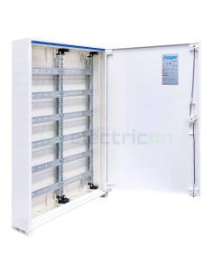 Tablou electric metalic, 144 module, 6X24, aplicat, Hager, Univers, IP44, Hager, FWB62S - Electricon.ro 2