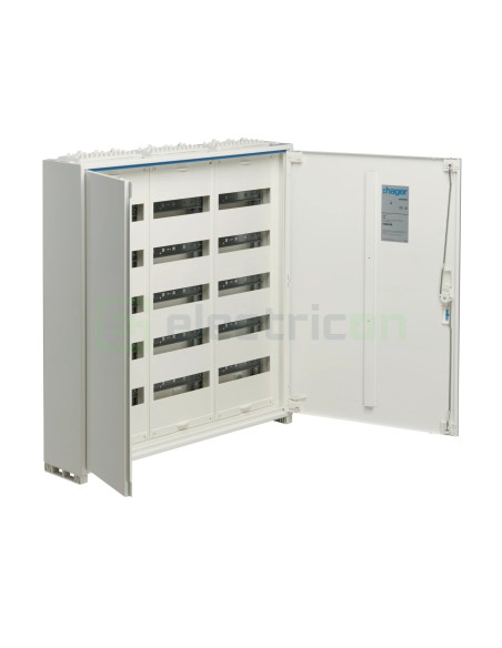Tablou electric, metalic, 180 module, 5x36, aplicat, IP44, Hager, Univers, FWB53S- Electricon.roFWB53S