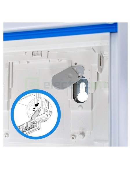 Tablou electric, metalic, 180 module, 5x36, aplicat, IP44, Hager, Univers, FWB53S- Electricon.roFWB53S