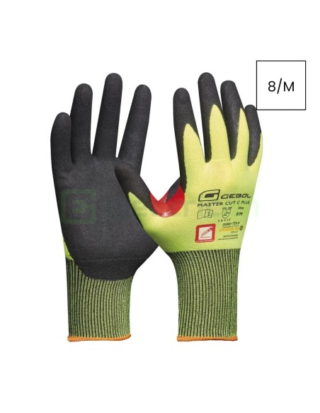 Mănuși de lucru - rezistente la tăiere 8/M - Master Cut C Plus - Gebol - 709820