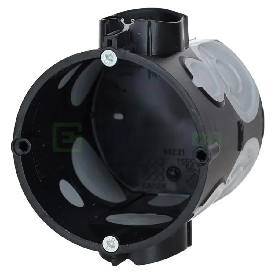 Doză aparataj - etanșă - încastrată tencuială - Ø60x66 mm - ECON 15 cu șuruburi - Kaiser 1556-21