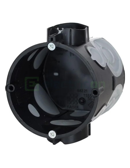Doză aparataj - etanșă - încastrată tencuială - Ø60x66 mm - ECON 15 cu șuruburi - Kaiser 1556-21