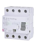 RCCB - Întrerupător diferențial - tip A Selectiv 63A 300mA 10kA 3P+N EFI-4 A S - ETI 002064754