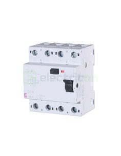 RCCB - Întrerupător diferențial - tip A 100A 300mA 10kA 3P+N EFI-4 A - ETI 0020662154