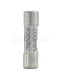 Siguranță fuzibilă - 5x20mm tip F pentru multimetre PAN 0,2A/600V - Pancontrol SI 0,2A600V5x20