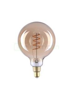 Bec inteligent - Bec smart - Vintage G125, Dimmer, Wi-Fi, E27, 4W, 260 LM - Shelly Vintage G125