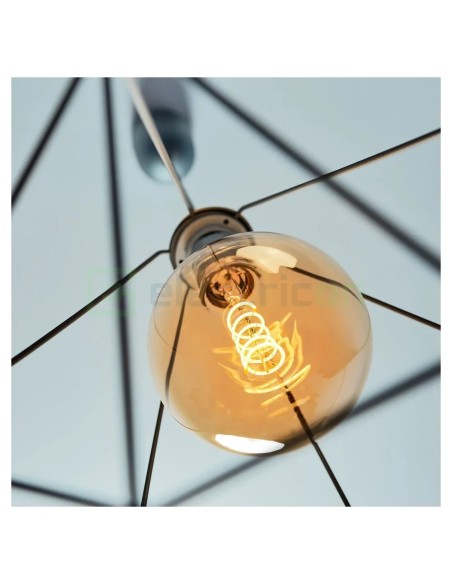 Bec inteligent - Bec smart - Vintage G125, Dimmer, Wi-Fi, E27, 4W, 260 LM - Shelly Vintage G125
