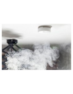 Senzor de fum - Alarmă wireless - Plus Smoke, avertizare sonoră, smart - Shelly Plus Smoke 2