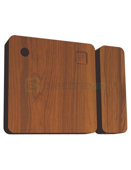 Senzor uși/ferestre - Detector smart - BLU Door/Window, culoare maro, Bluetooth - Shelly BLU Window Brown