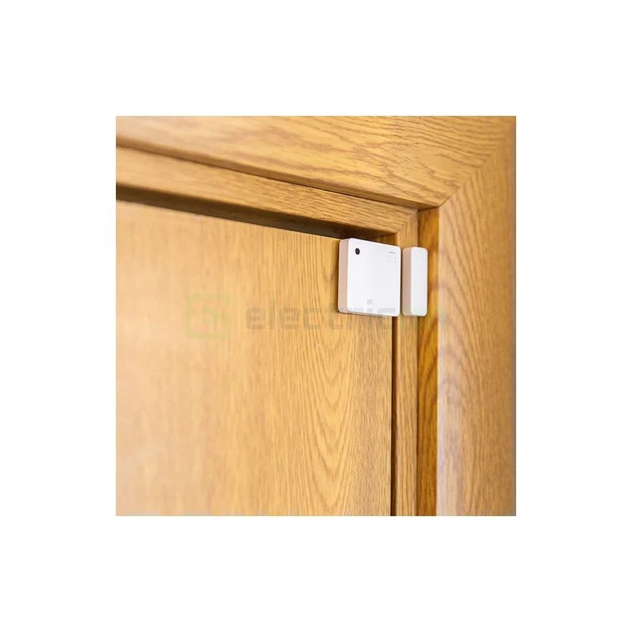 Senzor uși/ferestre - Detector smart - Z-Wave, tehnologie Long Range (LR) - Shelly Wave Door/Window LR