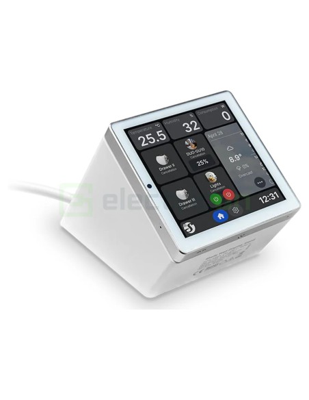 Suport de perete - Adaptor montaj - compatibil cu ecranul Wall Display, alb - Shelly Wall Display Stand W