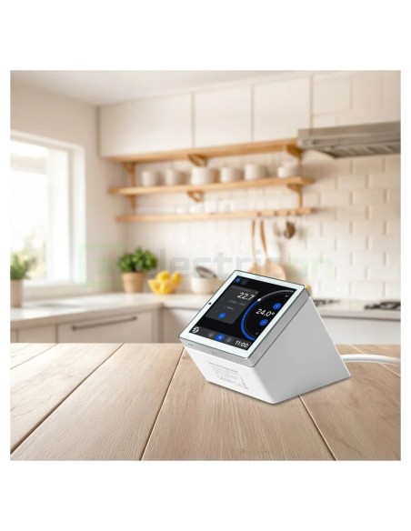 Suport de perete - Adaptor montaj - compatibil cu ecranul Wall Display, alb - Shelly Wall Display Stand W