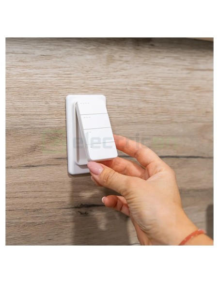 Telecomandă smart - Controler scene - BLU RC Button 4, suport magnetic, Bluetooth - Shelly BLU RC Button 4