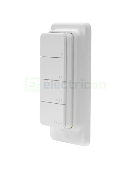Telecomandă smart - Controler scene - BLU RC Button 4, suport magnetic, Bluetooth - Shelly BLU RC Button 4