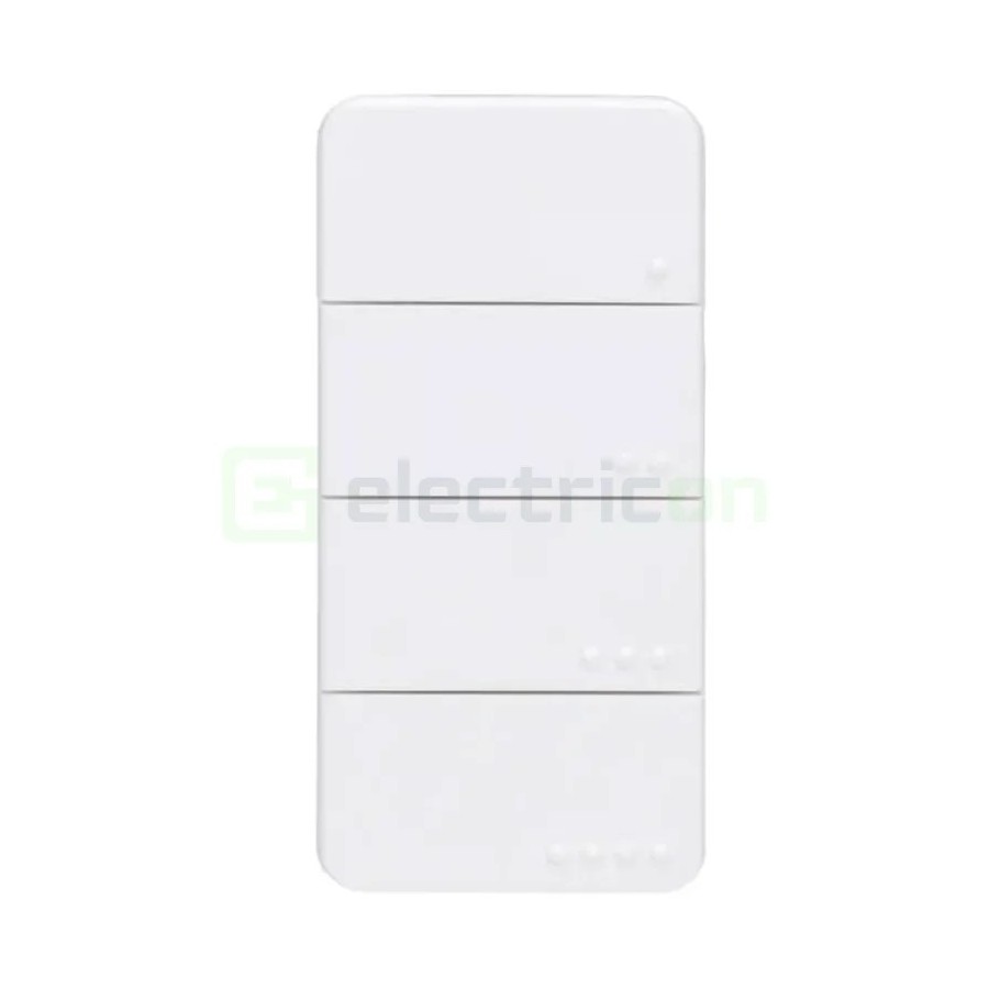 Telecomandă smart - Controler scene - BLU RC Button 4, suport magnetic, Bluetooth - Shelly BLU RC Button 4
