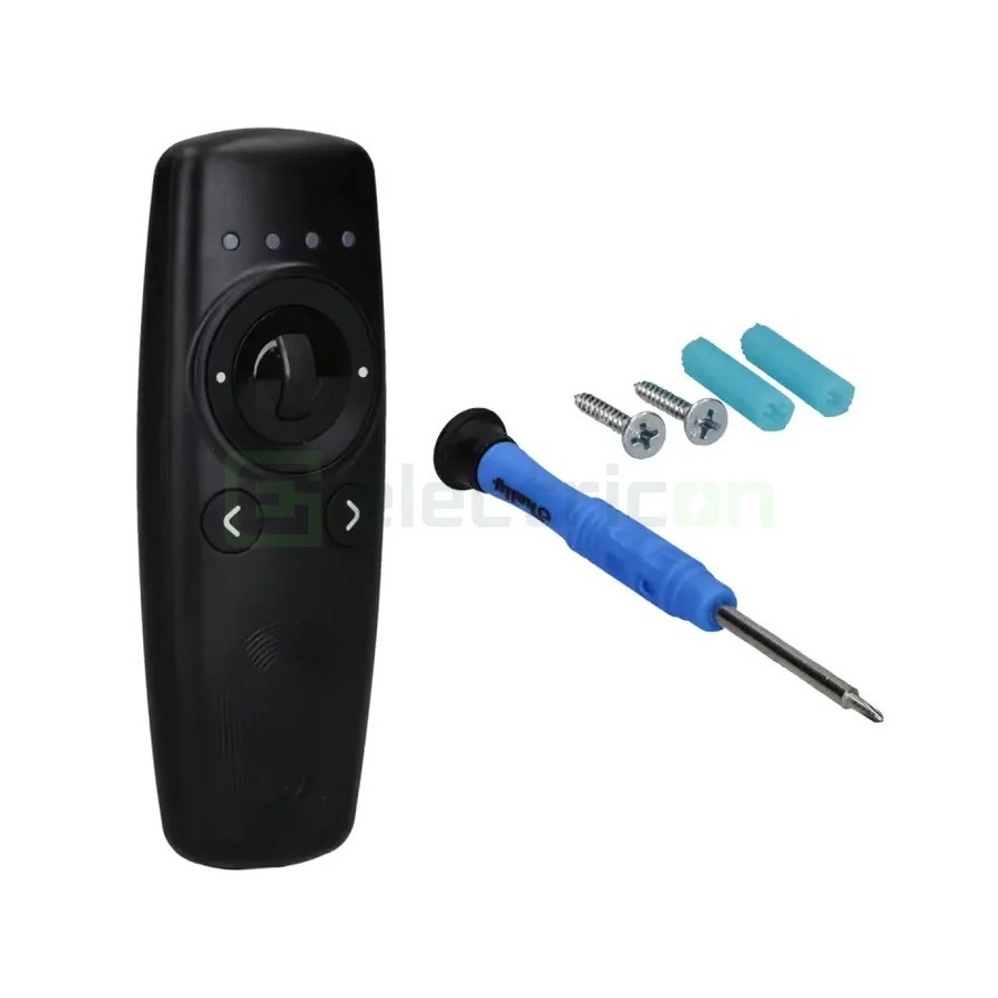 Telecomandă smart - Controler scene - BLU Remote ZB, Zigbee, Bluetooth, neagră - Shelly BLU Remote ZB Black
