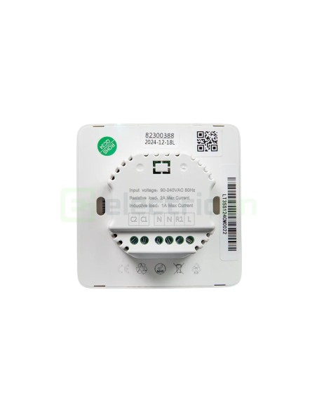 Termostat Smart - Controler încălzire - pt pardoseală, tactil, Powered by ShellyX - LinkedGo Powered by ShellyX