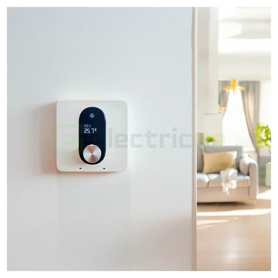 Termostat Smart - Controler încălzire - pt pardoseală, tactil, Powered by ShellyX - LinkedGo Powered by ShellyX