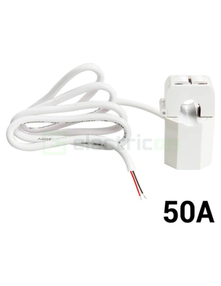 Transformator curent - Clemă ampermetrică - capacitate 50A, compatibil cu Shelly EM - Shelly 50A Clamp EM