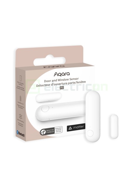 Senzor geam/ușă - Detector smart - model P2, compatibilitate Matter, Apple HomeKit - Aqara Door/Window P2