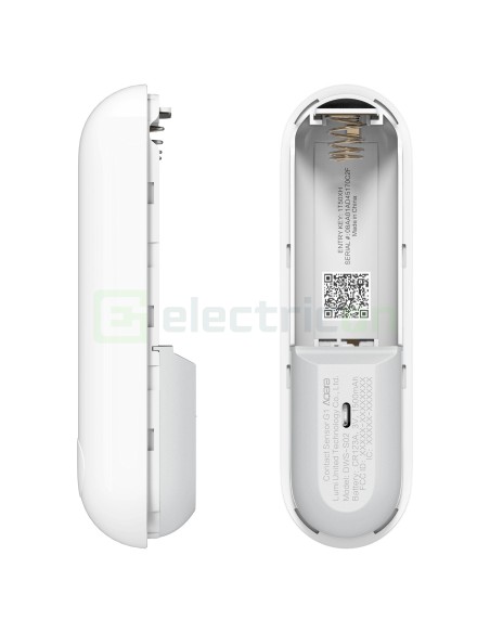 Senzor geam/ușă - Detector smart - model P2, compatibilitate Matter, Apple HomeKit - Aqara Door/Window P2
