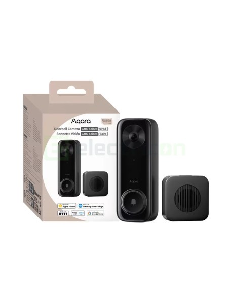 Sonerie video 2K - Clopotel smart - Doorbell G400 Select, recunoaștere AI locală - Aqara G400 Select
