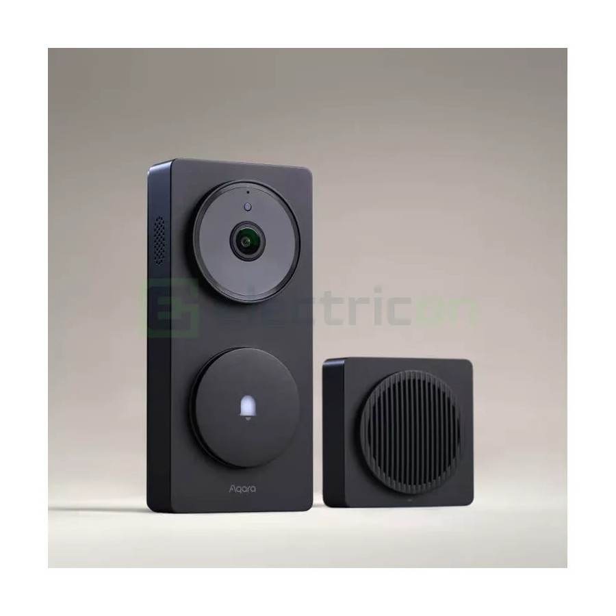Sonerie video 2K - Clopotel smart - Hub Matter, Thread, recunoaștere facială - Aqara Hub G410 CH-C09D