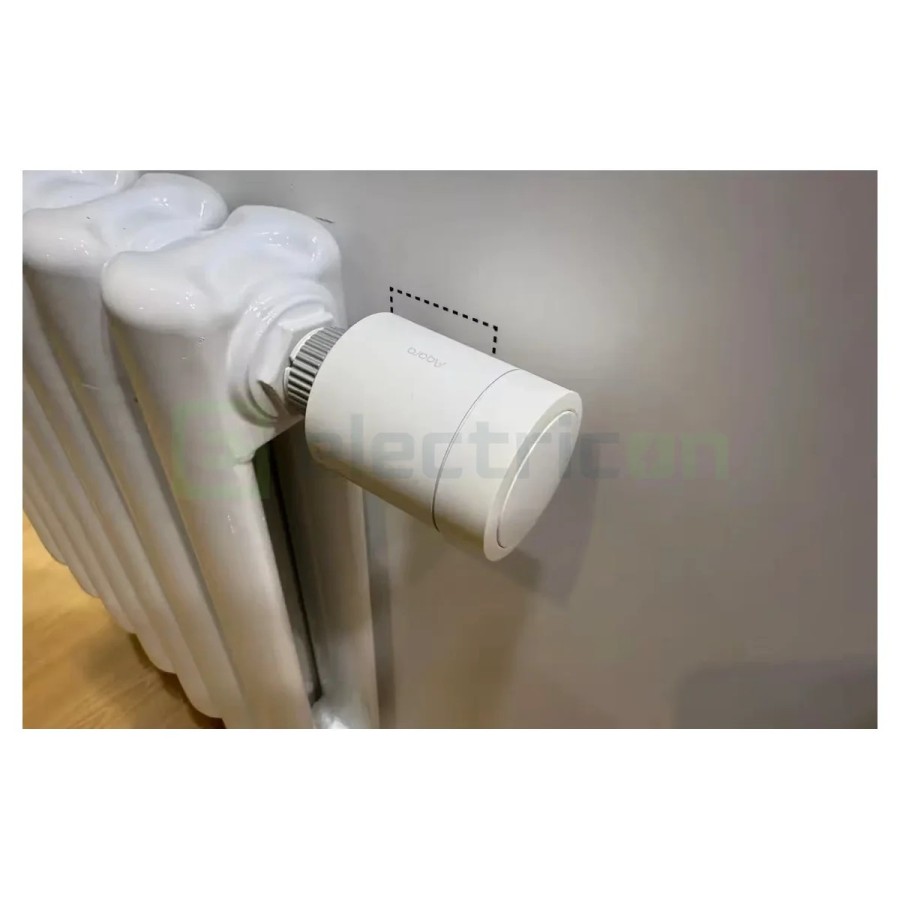 Termostat calorifer - Controler căldură - Radiator W600, Thread, Zigbee, Matter, AI - Aqara W600 WT-A03D