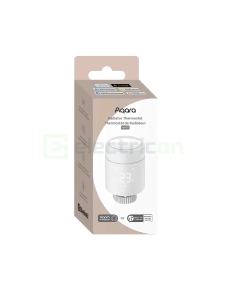 Termostat calorifer - Controler căldură - Radiator W600, Thread, Zigbee, Matter, AI - Aqara W600 WT-A03D