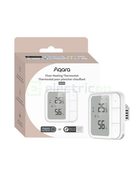 Termostat smart - Controler încălzire - Floor Heating W500, pardoseală, UT-A01D - Aqara W500 UT-A01D