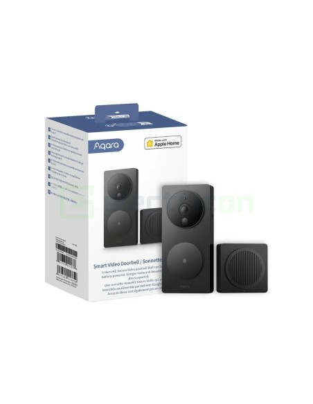 Videointerfon smart - Sonerie video - compatibil Apple Home, WiFi, rezoluție 1080p - Aqara Doorbell G4
