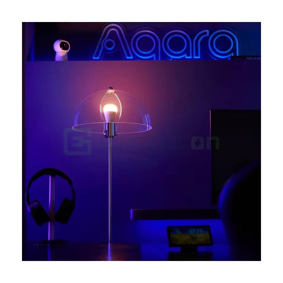 Bec Led RGB - Bec smart multicolor - soclu E27, 1100 Lumeni, Thread, Zigbee - Aqara Bulb T2 RGB E27