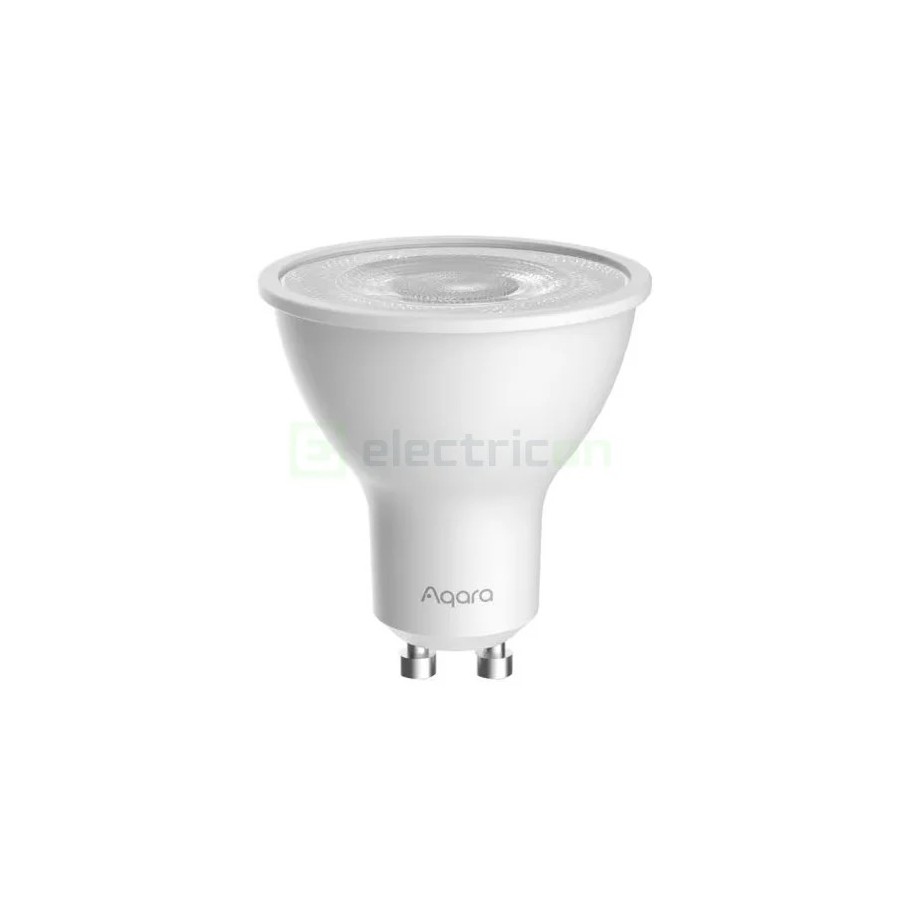 Bec Led - Bec smart - soclu GU10, flux 450 Lumeni, Thread, Zigbee, lumină albă - Aqara Bulb T2 GU10 W