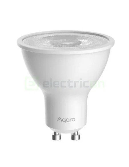 Bec Led - Bec smart - soclu GU10, flux 450 Lumeni, Thread, Zigbee, lumină albă - Aqara Bulb T2 GU10 W