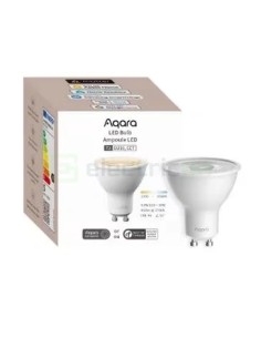 Bec Led - Bec smart - soclu GU10, flux 450 Lumeni, Thread, Zigbee, lumină albă - Aqara Bulb T2 GU10 W 2