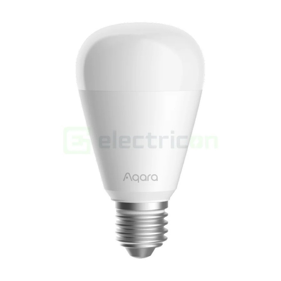Bec Led - Bec smart - soclu E27, flux 1100 Lumeni, Thread, Zigbee, lumină albă - Aqara Bulb T2 White