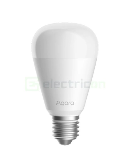 Bec Led - Bec smart - soclu E27, flux 1100 Lumeni, Thread, Zigbee, lumină albă - Aqara Bulb T2 White