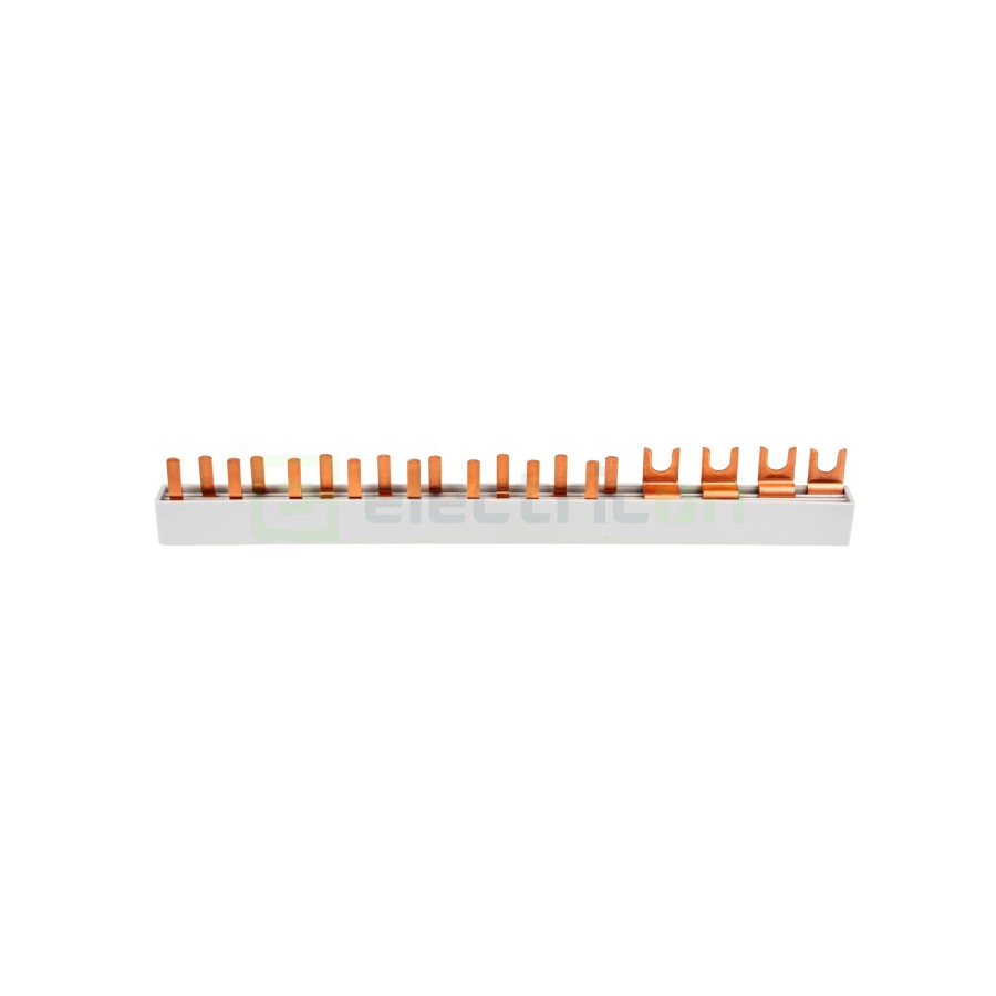 Busbar - Baretă alimentare - 4P trifazat 12M (1xRCCB 4P+ 8xMCB 1P+N 1M) - Amparo - Schrack BSA90169