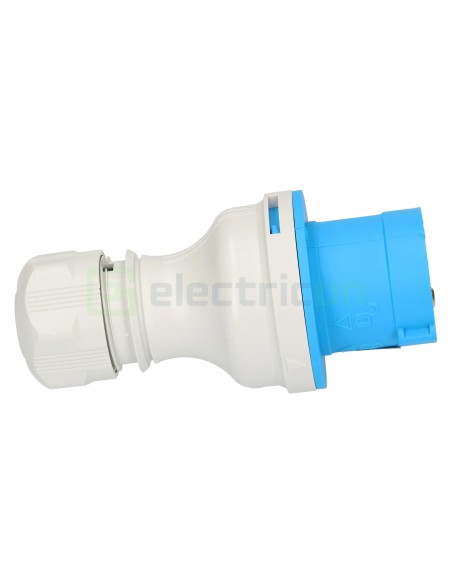 Fișă industrială - CEE 3 poli (2P+E) - mobil - 16A, IP44 - SEZ DK a.s. SEZ1001064100