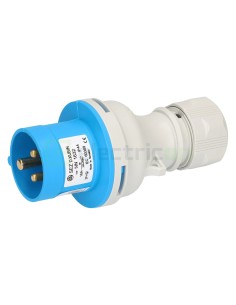 Fișă industrială - CEE 3 poli (2P+E) - mobil - 16A, IP44 - SEZ DK a.s. SEZ1001064100
