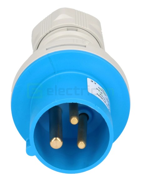 Fișă industrială - CEE 3 poli (2P+E) - mobil - 16A, IP44 - SEZ DK a.s. SEZ1001064100