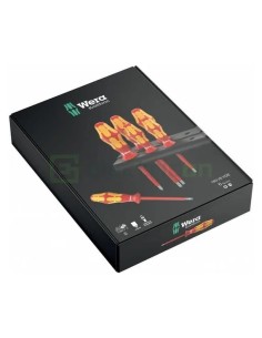 Set șurubelnițe VDE Wera Lasertip, 6 piese 2