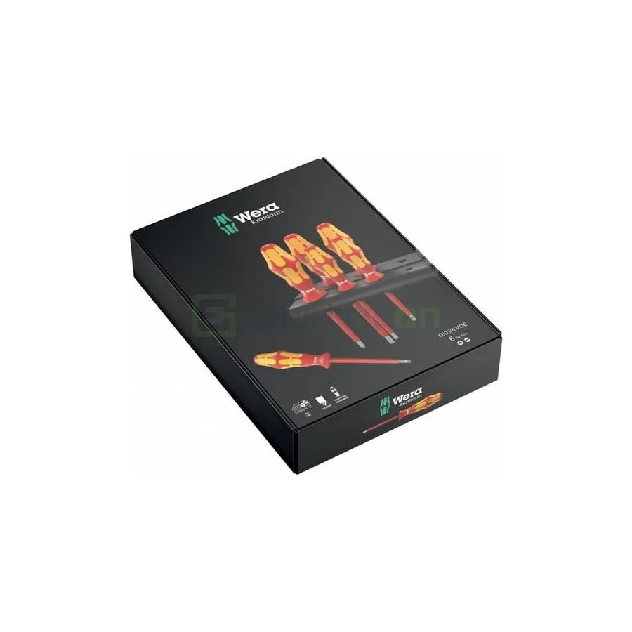 Set șurubelnițe VDE Wera Lasertip, 6 piese