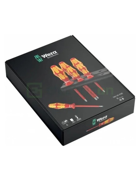 Set șurubelnițe VDE Wera Lasertip, 6 piese