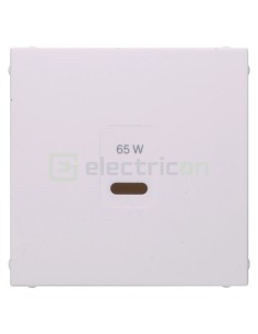 Ramă priză USB - alb - Berker S.1 48601909
